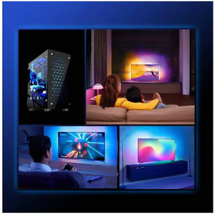 New LED Bluetooth APP RGB Light Strip for TV Decor