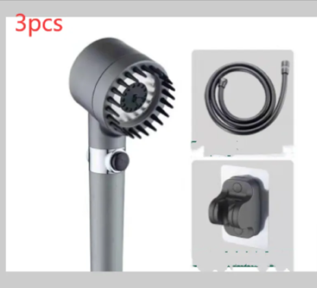 3-Mode High Pressure Shower Head – Portable Filter Rainfall Faucet
